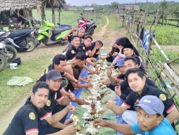 Acara Munggahan PJBN Malingping di Danau Talanca